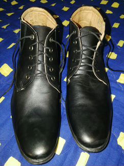 Туфли ботинки кожаные классика 43 44