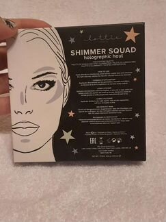 Палетка хайлайтеров Lottie London Shimmer Squad