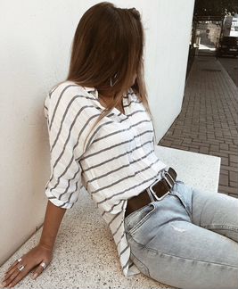 Джинсы клёш 