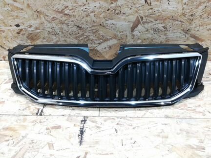 Хром решетки радиатора шкода октавия а7 фл