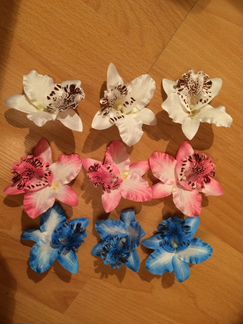 Искусственные цветы 9 шт. для украшения