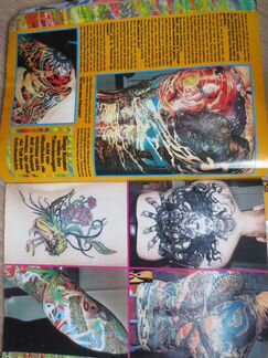 4 зарубежных журнала tattoo одним лотом