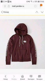 Abercrombie толстовка S