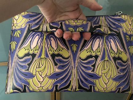 Клатч Prada Saffiano Stamp Vintage Оригинал
