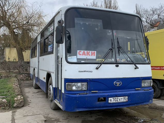 Автобусы саки. Автовокзал Саки.