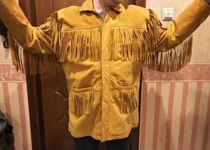 Кантри-куртка кожаная