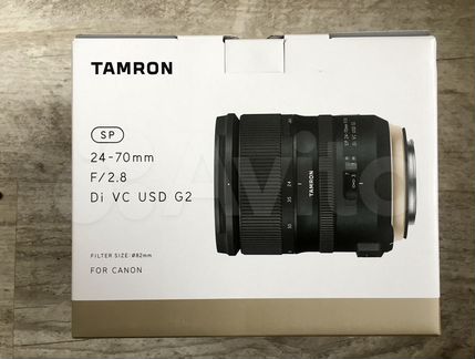 Tamron AF SP 24-70mm f/2.8 VC USD G2 Canon