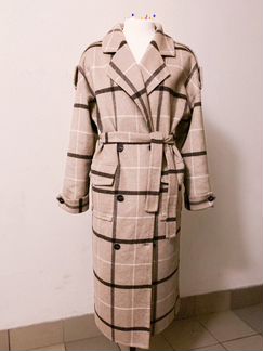 Эксклюзивное пальто ручной работы