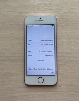 iPhone SE 32GB rose gold