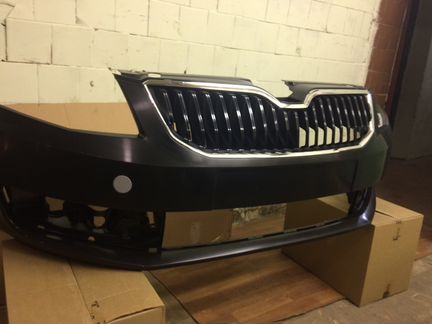 Бампер перед шкода октавия А7