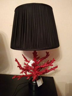 Торшер настольный с абажуром 