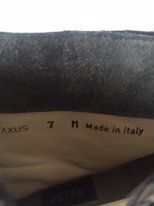 Ботильоны женские, замша Италия
