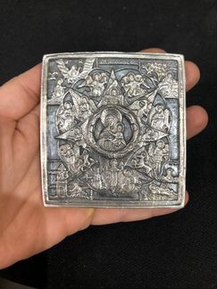 Серебряная икона