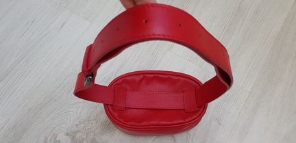 Кожаная поясная сумка