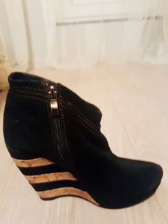 Ботильоны Италия нат.замша