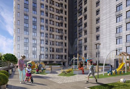2-к квартира, 65.9 м², 12/24 эт.