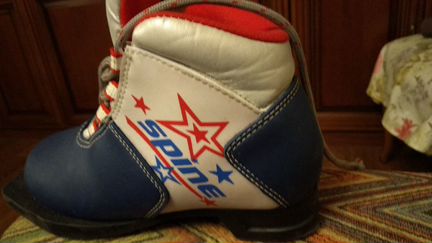 Лыжные ботинки детские размер 31 б/у