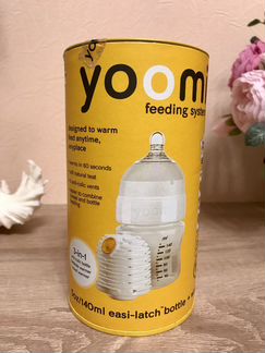 Бутылочка с нагревателем Yoomi новая