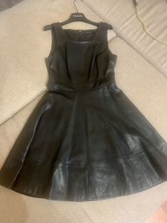Платье кожа