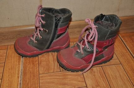 Зимние сапоги для девочки, размер 24