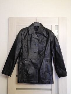 Кожаный пиджак-куртка 2 разных