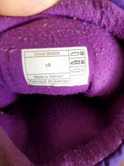 Сапоги утеплённые crocs