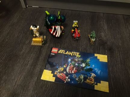 Лего Атлантида Атака Морского Черта lego atlantis