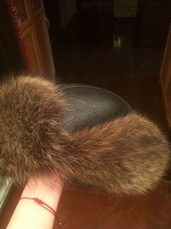 Шапка зимняя кожа мужская