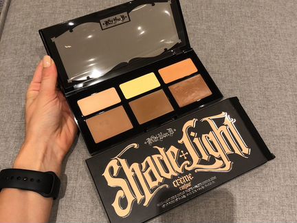 Палетка для контуринга лица кремовая Kat Von D veg