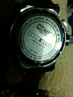 Часы No Watch с обратным ходом. Еврейские