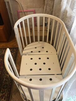 Кроватка трансформер Elipsbed с маятником