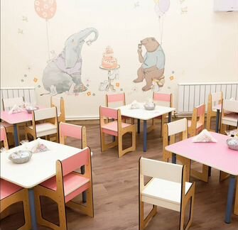 Детские столы и стульчики