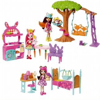 Игровой набор с куклой Mattel Enchantimals FRH44