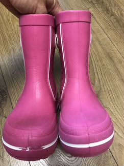Сапоги резиновые Crocs j1 размер 31-32