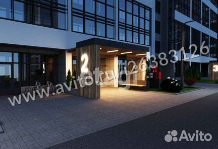 1-к квартира, 30.6 м², 24/25 эт.