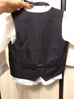 Костюм с жилеткой и галстуком 86