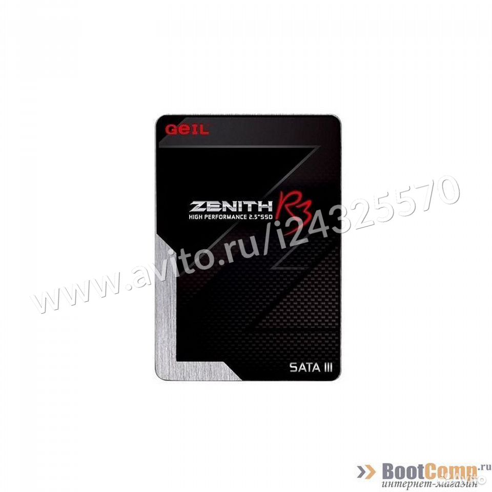 84012410120  Диск SSD 2.5 128Gb geil Zenith R3 GZ25R3-128G 