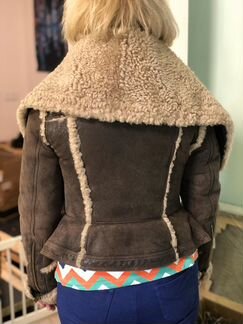 Дубленка Burberry Авиатор оригинал 42