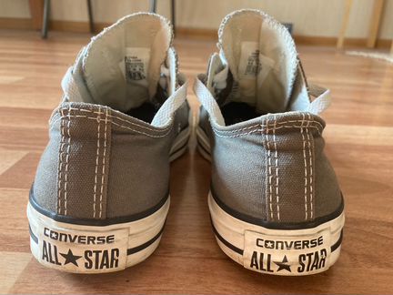 Кеды Converse серые хаки 38