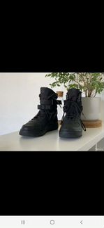 Nike air force 1 special feald triple black Оригин