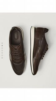 Massimo Dutti новые кожаные кроссовки