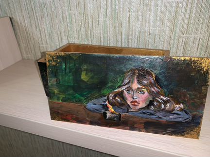 Ручная работа (роспись шкатулок)