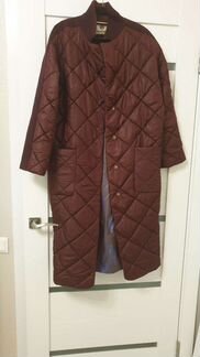 Пальто стеганое