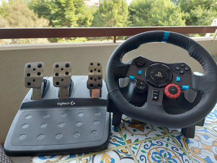 Игровой руль Logitech G29 Driving Force + кпп
