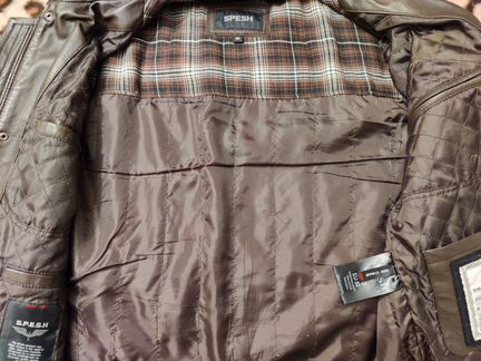 Куртка кожаная