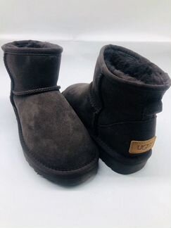 Угги замшевые UGG classic mini Bomber Угги замш