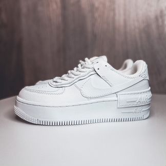 Кроссовки nike air force shadow белые 37-38