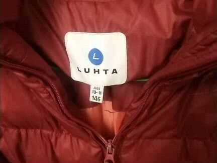 Зимний пуховик для девочки Luhta
