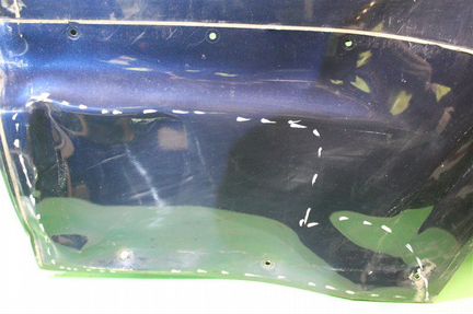 Дверь задняя левая Mitsubishi Pajero 4 2006