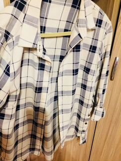 Рубашка в клетку размер s-m